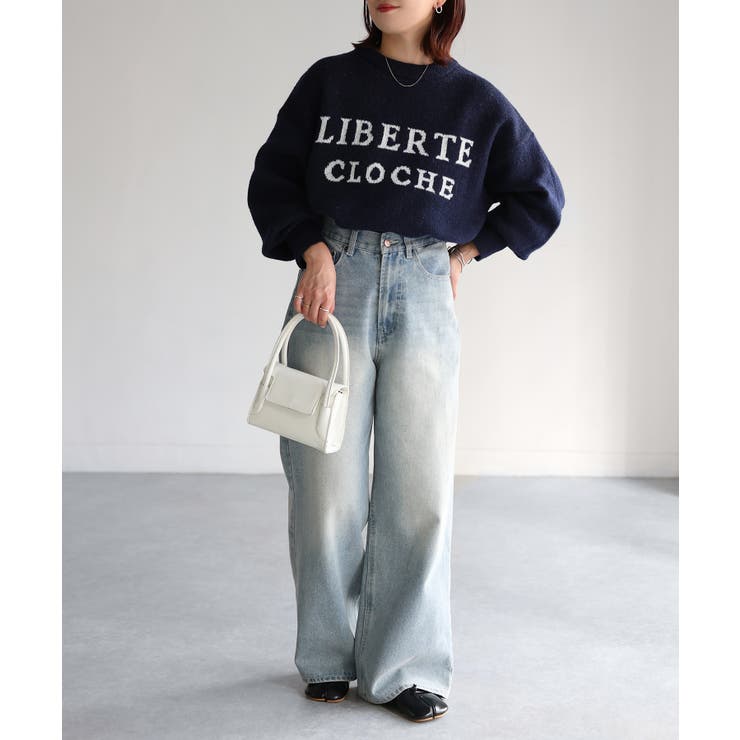 ロゴジャガードニット | Riberry | 詳細画像13 