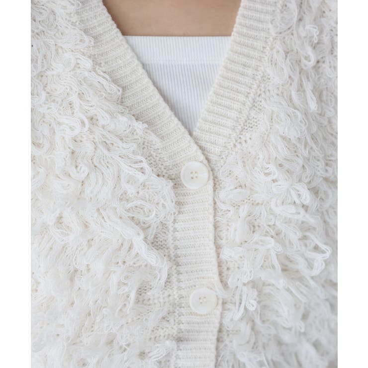 【レイヤードで体型カバー】フリンジニットベスト／大人カジュアル／春／Vネック | Riberry | 詳細画像32 