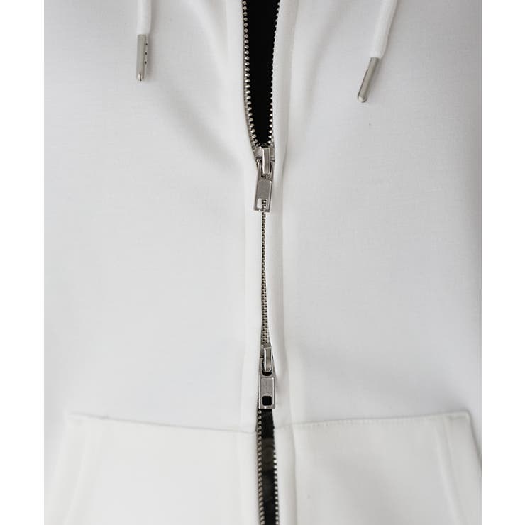 袖ロゴ刺繍レースダブルジップパーカー | Riberry | 詳細画像70 