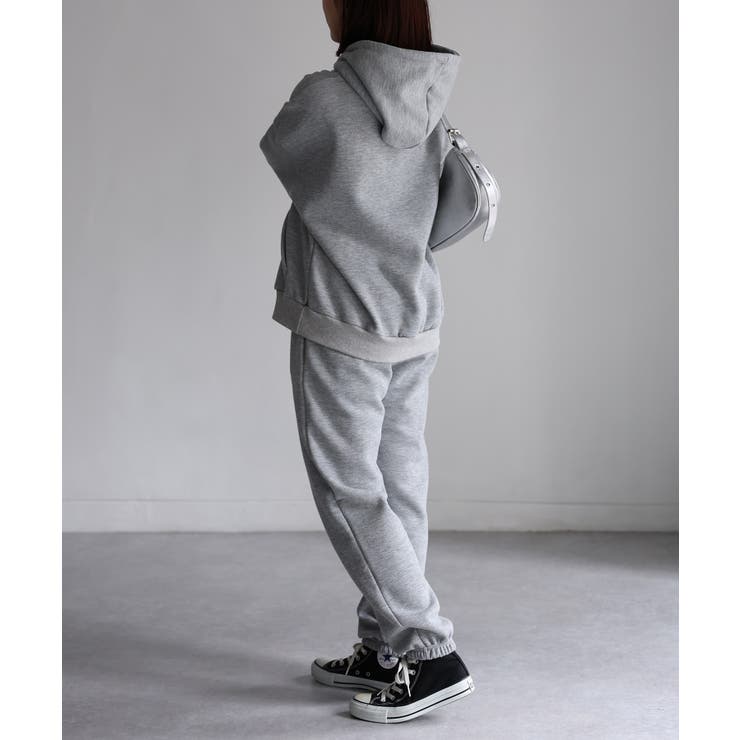 裏起毛パーカー/ロゴスウェット セットアップ | Riberry | 詳細画像19 