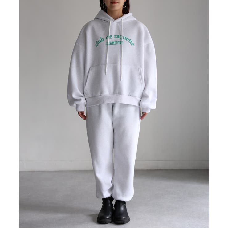 裏起毛パーカー/ロゴスウェット セットアップ | Riberry | 詳細画像20 