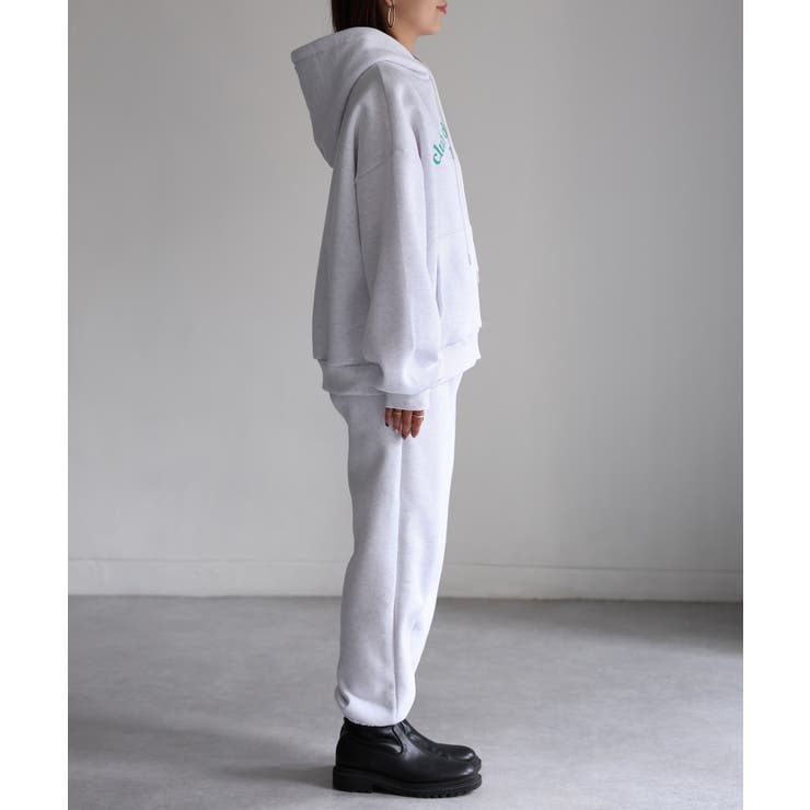 裏起毛パーカー/ロゴスウェット セットアップ | Riberry | 詳細画像21 