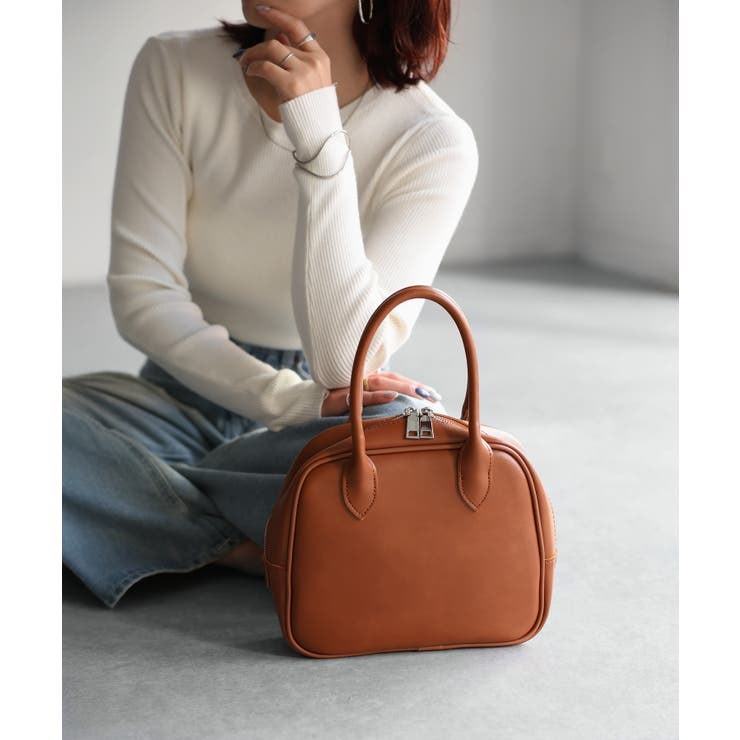 ミニスクエアボストンバッグ | Riberry | 詳細画像14 