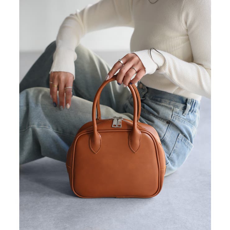 ミニスクエアボストンバッグ | Riberry | 詳細画像15 