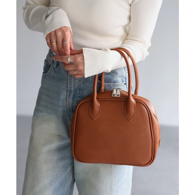 ミニスクエアボストンバッグ | Riberry | 詳細画像16 
