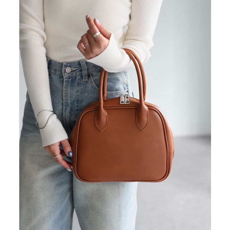 ミニスクエアボストンバッグ | Riberry | 詳細画像17 