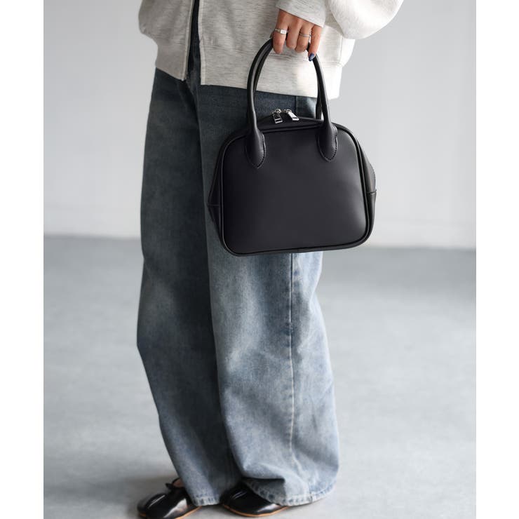 ミニスクエアボストンバッグ | Riberry | 詳細画像2 