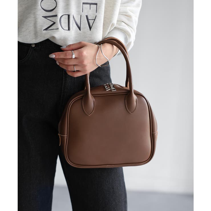 ミニスクエアボストンバッグ | Riberry | 詳細画像21 