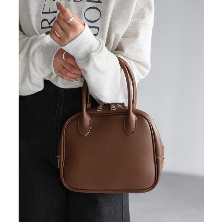 ミニスクエアボストンバッグ | Riberry | 詳細画像24 