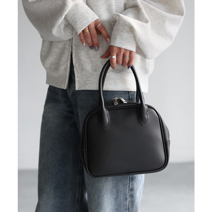 ミニスクエアボストンバッグ | Riberry | 詳細画像3 