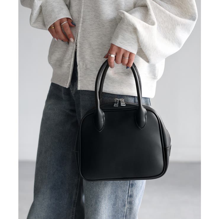 ミニスクエアボストンバッグ | Riberry | 詳細画像4 