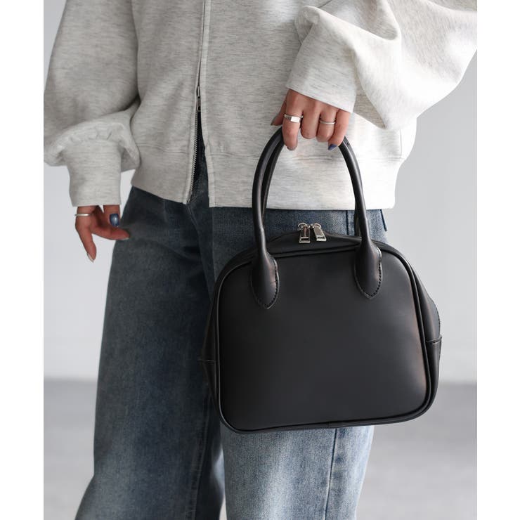 ミニスクエアボストンバッグ | Riberry | 詳細画像5 