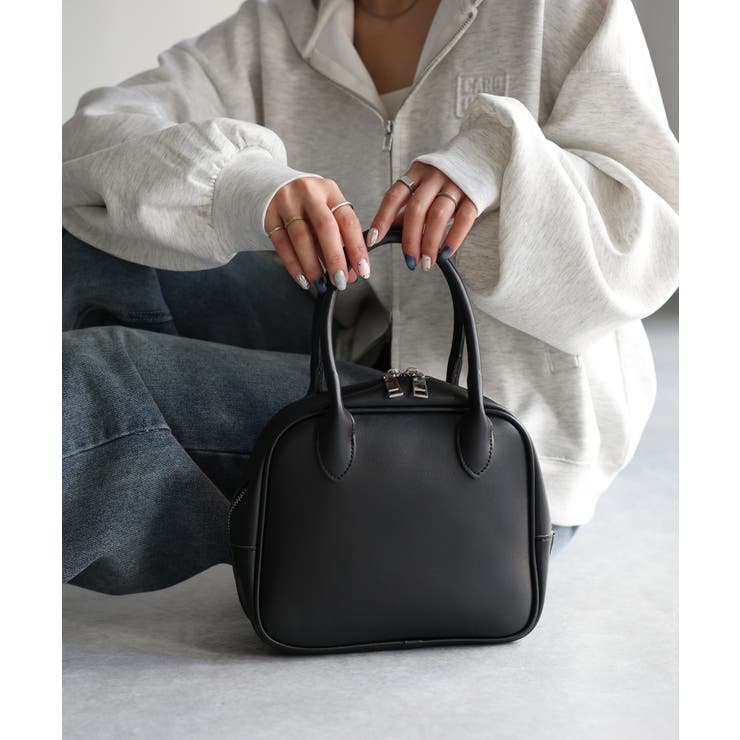 ミニスクエアボストンバッグ | Riberry | 詳細画像7 