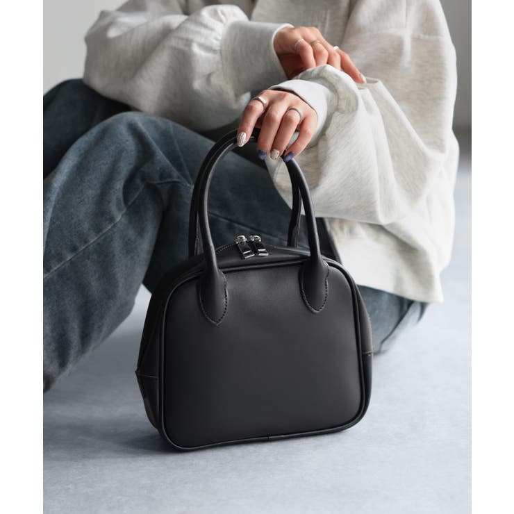 ミニスクエアボストンバッグ | Riberry | 詳細画像8 