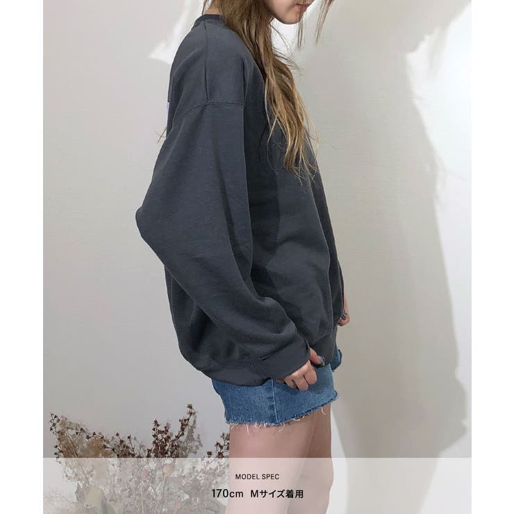 BETTYBOOPスウェットプルオーバー キャラT ベティちゃん[品番