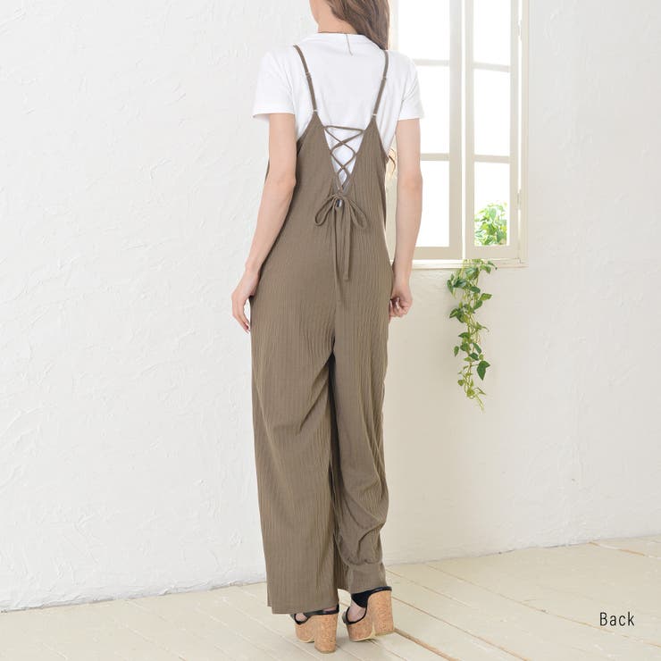 サロペット・オーバーオール・オールインワン knuth marf summer jumpsuit / beige knuth marf summer jumpsuit ジャンプスーツ - メルカリ