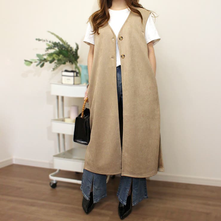 Spick & Span（スピックアンドスパン）の「中綿ショートベスト