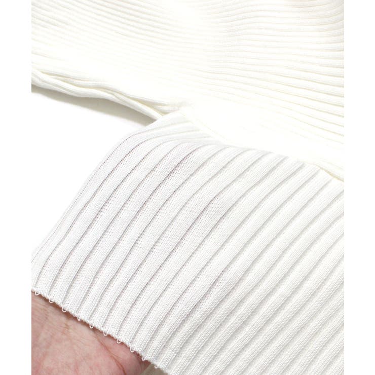 デコルテ見せリブニット セーター トップス | Riff | 詳細画像30 