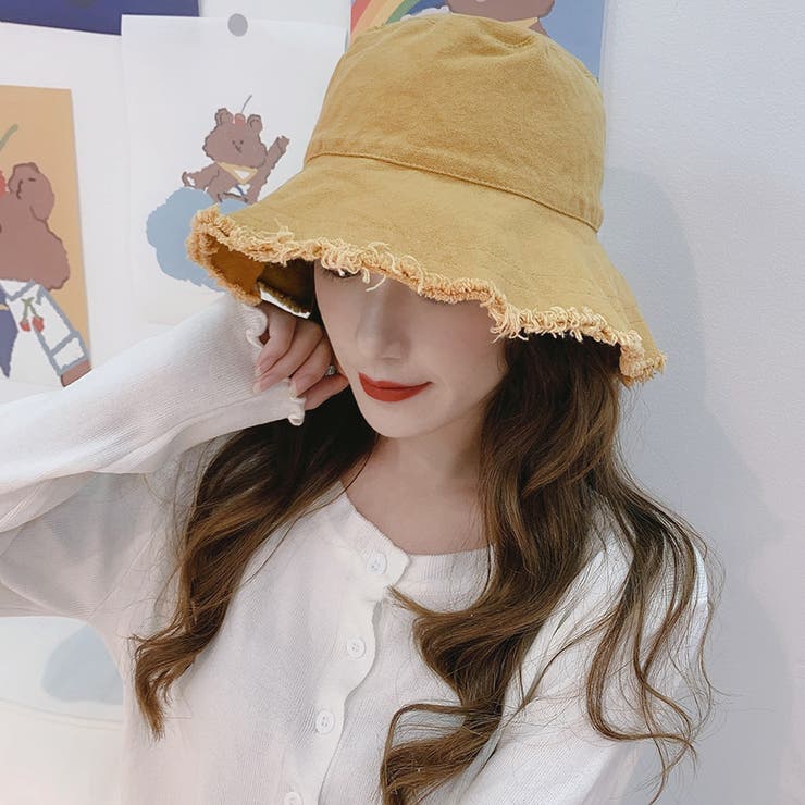 ★韓国★【MALBON】マルボン ラフィア バケットハットwoman Malbon Golf(マルボンゴルフ)のレディース ハット 人気アイテム