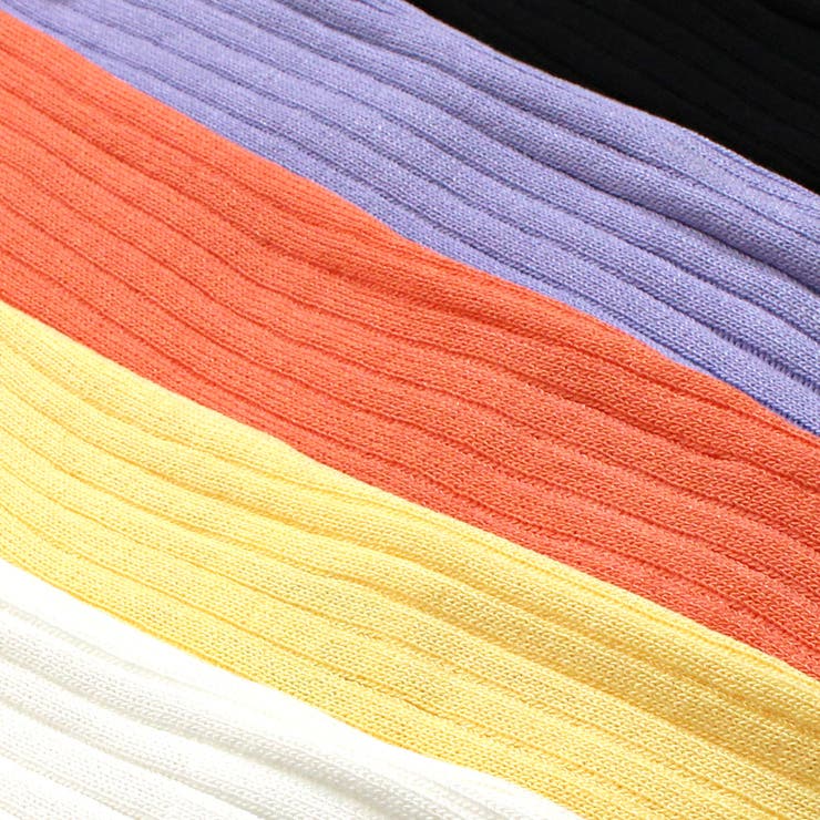 パワーショルダーリブトップス Tシャツ カットソー | Riff | 詳細画像26 