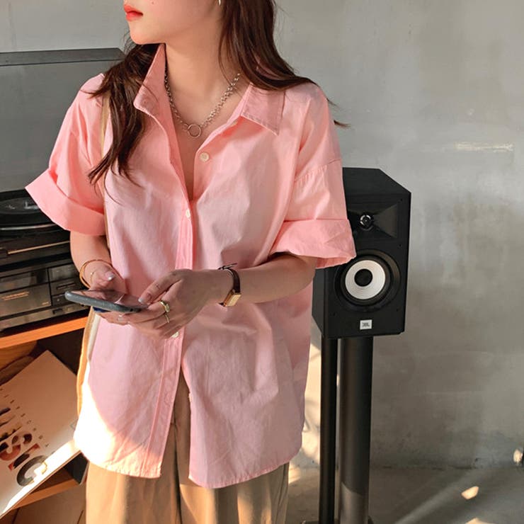 半袖カラーシャツ カットソー ブラウス 品番 Netw Riff リフ のレディースファッション通販 Shoplist ショップリスト