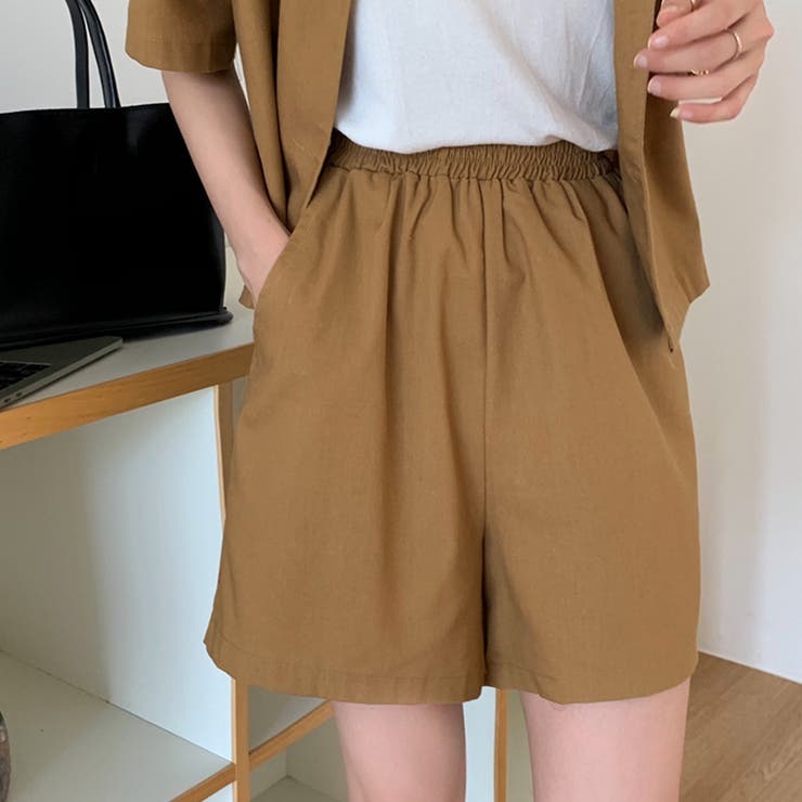 セットアップ 半袖ジャケット+ショートパンツ 2点セット[品番