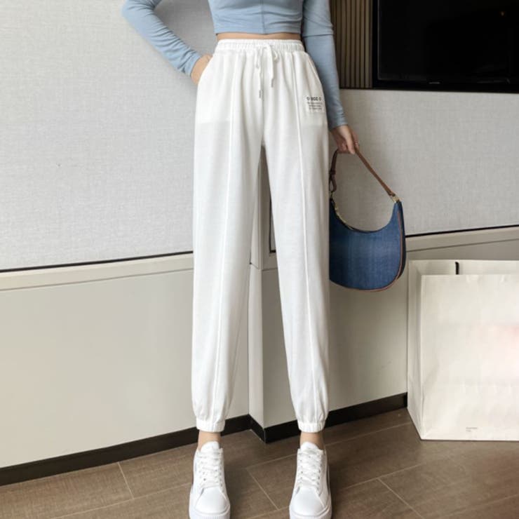 ハイウエストスウェットパンツ ジョガーパンツ イージーパンツ 品番 Netw Riff リフ のレディース ファッション通販 Shoplist ショップリスト