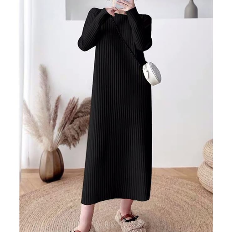 SALE✩.*˚ スコットクラブ系列MAITRESSE リブ×ニットワンピース