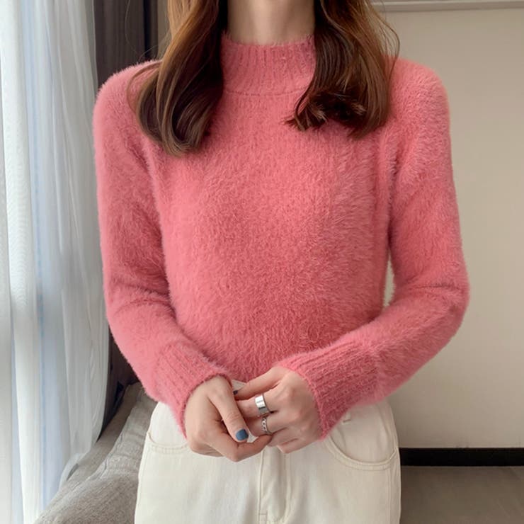 シャギーニットトップス セーター ハイネック 品番 Netw Riff リフ のレディースファッション通販 Shoplist ショップリスト