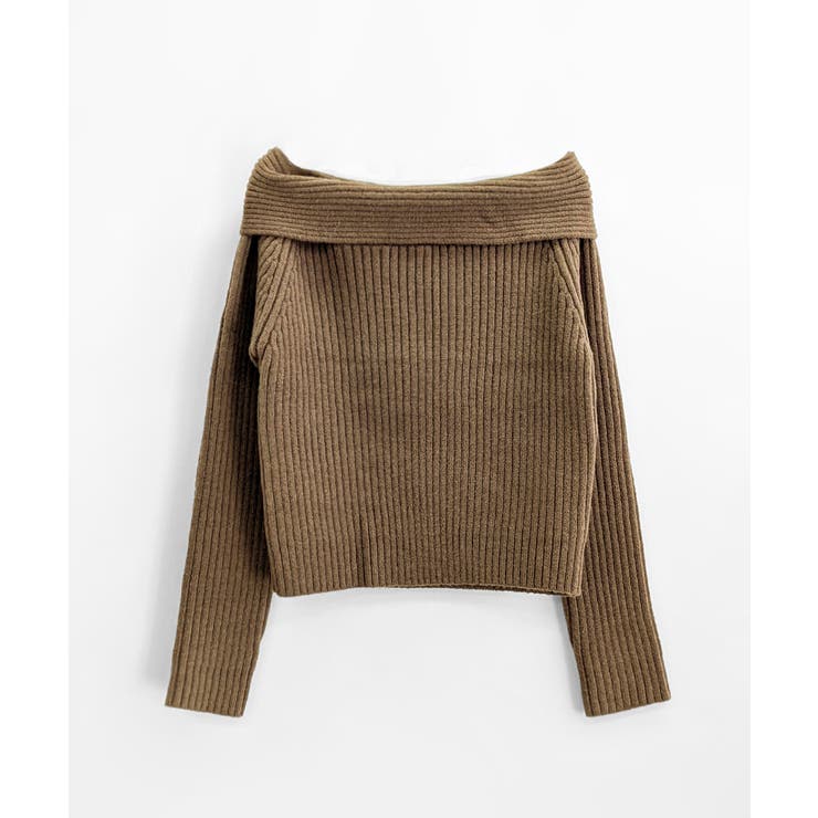 オフショルニットトップス オフショルダー オフタートル | Riff | 詳細画像71 