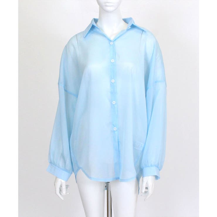 シアーシャツ シースルー 羽織り | Riff | 詳細画像56 