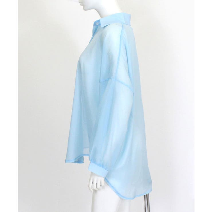 シアーシャツ シースルー 羽織り | Riff | 詳細画像57 