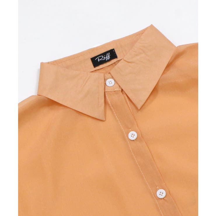 シアーシャツ シースルー 羽織り | Riff | 詳細画像60 