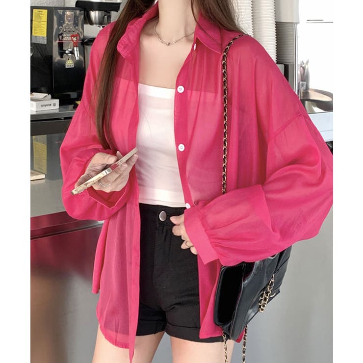 【IIROT】シースルートップス VONIQUE / IIROT/Sheer Tops