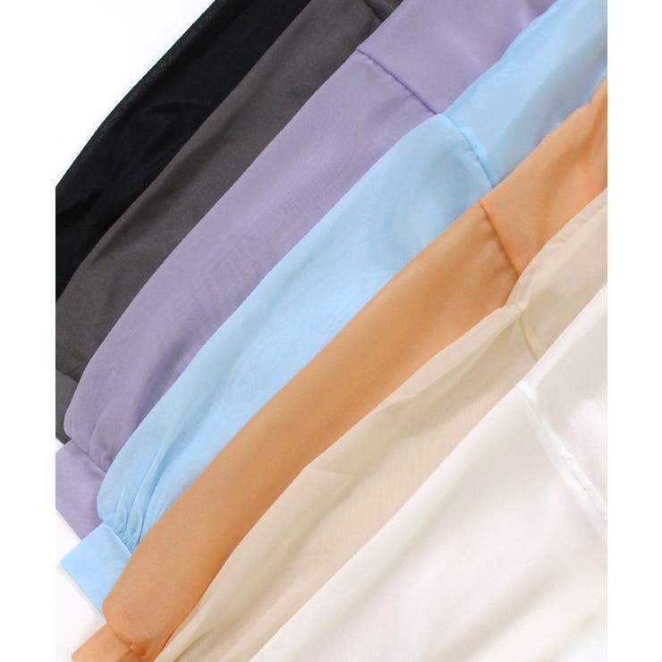 シアーシャツ シースルー 羽織り | Riff | 詳細画像59 