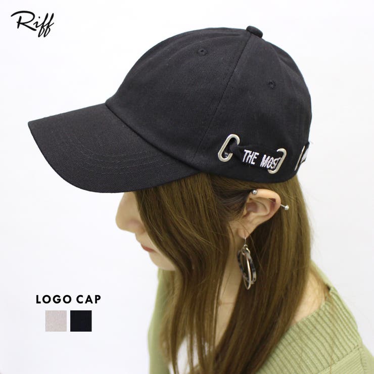 サイドロゴ刺繍キャップ 帽子 CAP[品番：NETW0001108]｜Riff（リフ）のレディースファッション通販｜SHOPLIST（ショップリスト）