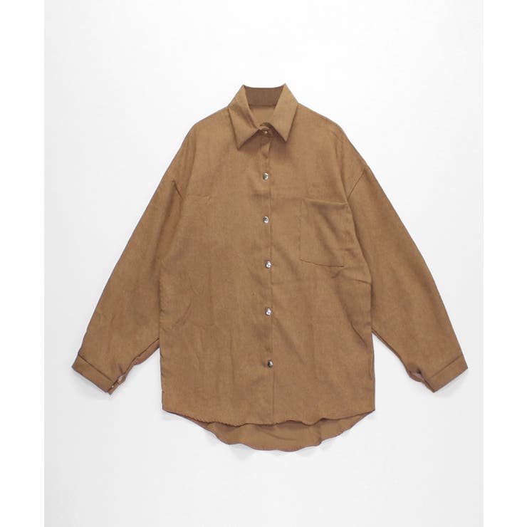 BIGシャツ コーデュロイ ゆるシャツ | Riff | 詳細画像40 
