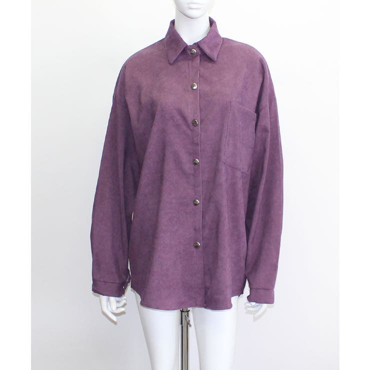 BIGシャツ コーデュロイ ゆるシャツ | Riff | 詳細画像43 