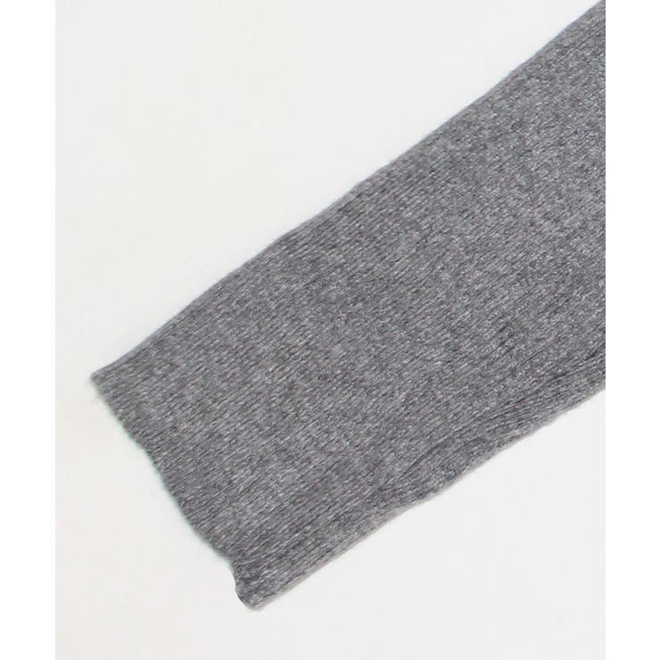 胸元のカッティングデザインがポイント ニットワンピース リブニット | Riff | 詳細画像30 