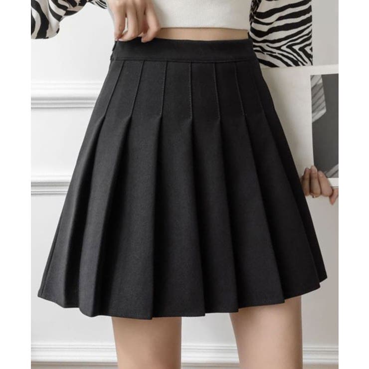 プリーツミニスカート インナーパンツ付き ショート丈スカート | Riff | 詳細画像21 