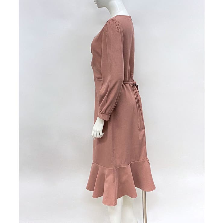 マーメイドワンピース 裾フリル ロングワンピース | Riff | 詳細画像22 