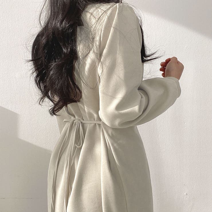 マーメイドワンピース 裾フリル ロングワンピース | Riff | 詳細画像9 