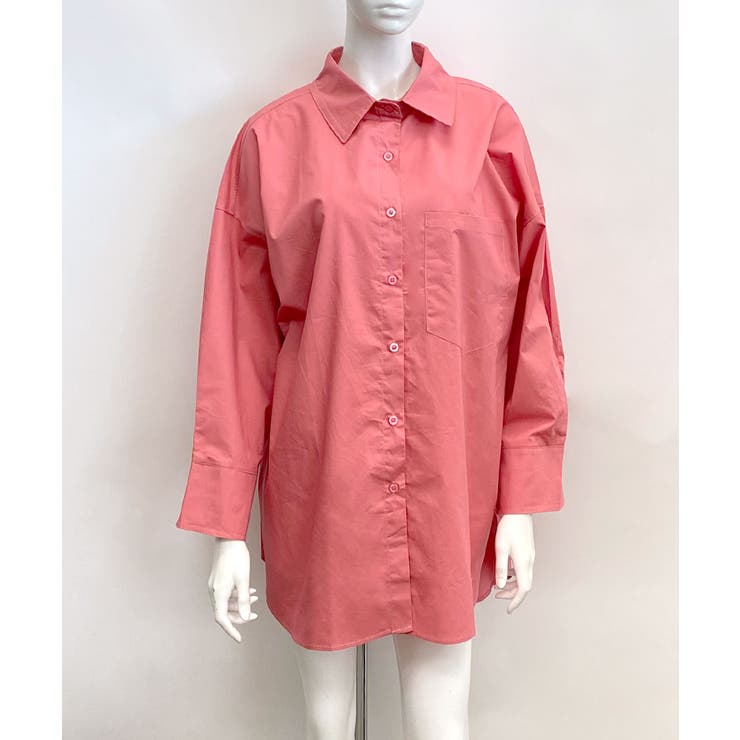 ビッグシルエットで抜け感をメイク カラーシャツ オーバーサイズ | Riff | 詳細画像18 