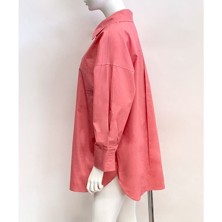 ビッグシルエットで抜け感をメイク カラーシャツ オーバーサイズ | Riff | 詳細画像19 