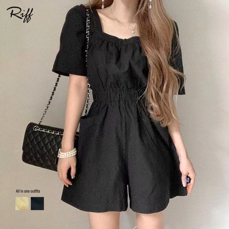 カジュアルすぎない大人のオールインワン ロンパース オールインワン | Riff | 詳細画像1 