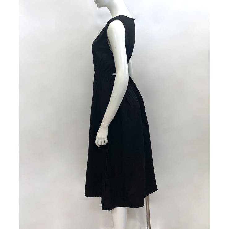 ノースリーブワンピース フレンチレトロ バックオープンセクシー ノースリーブワンピース フレンチレトロ バックオープンセクシー