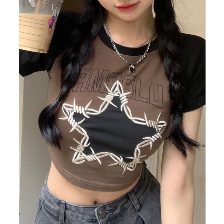 今期人気のラグランデザイン ラグランTシャツ 刺繍[品番