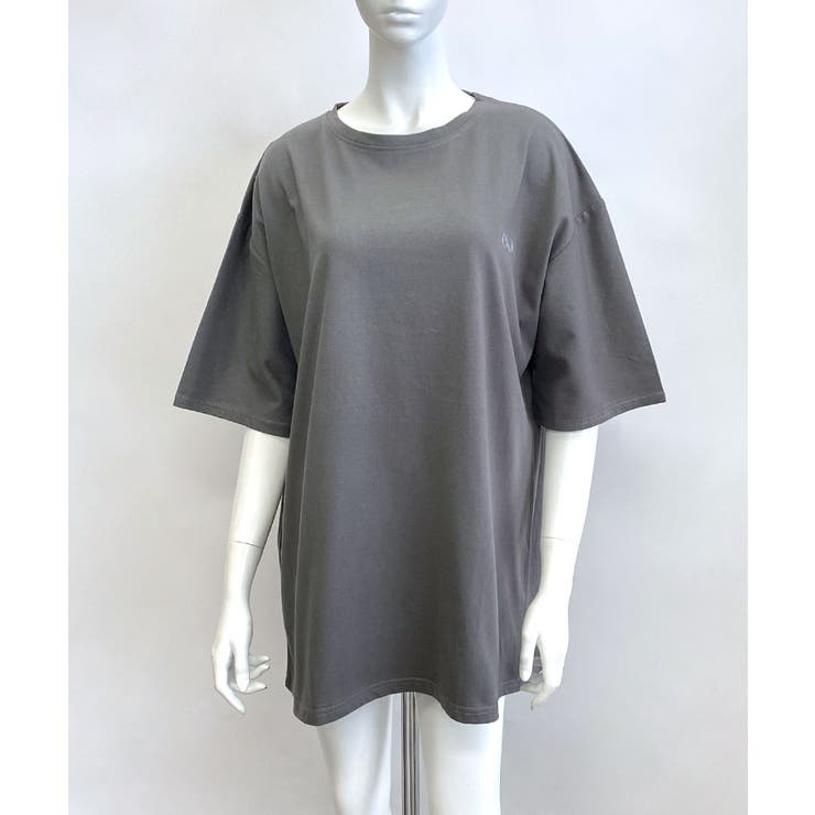 ぷっくりとしたロゴがPOPなデザイン Tシャツ ロゴエンボス加工 | Riff | 詳細画像10 