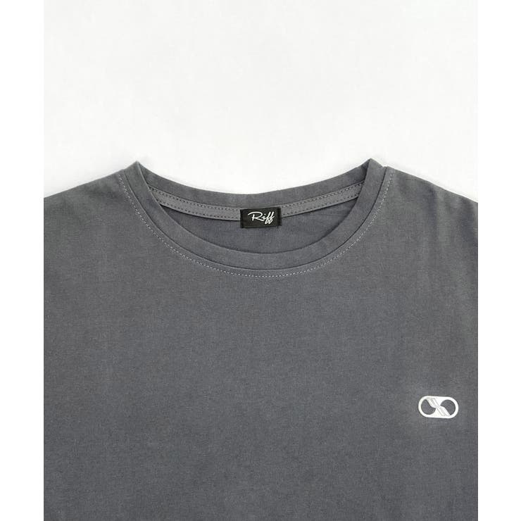 ぷっくりとしたロゴがPOPなデザイン Tシャツ ロゴエンボス加工 | Riff | 詳細画像13 