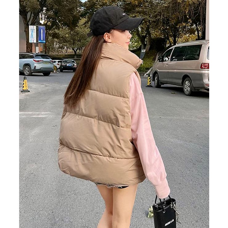 中綿ベスト ダウンベスト オーバーサイズ | Riff | 詳細画像14 